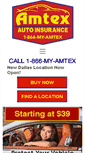 Mobile Screenshot of amtexinsurance.com